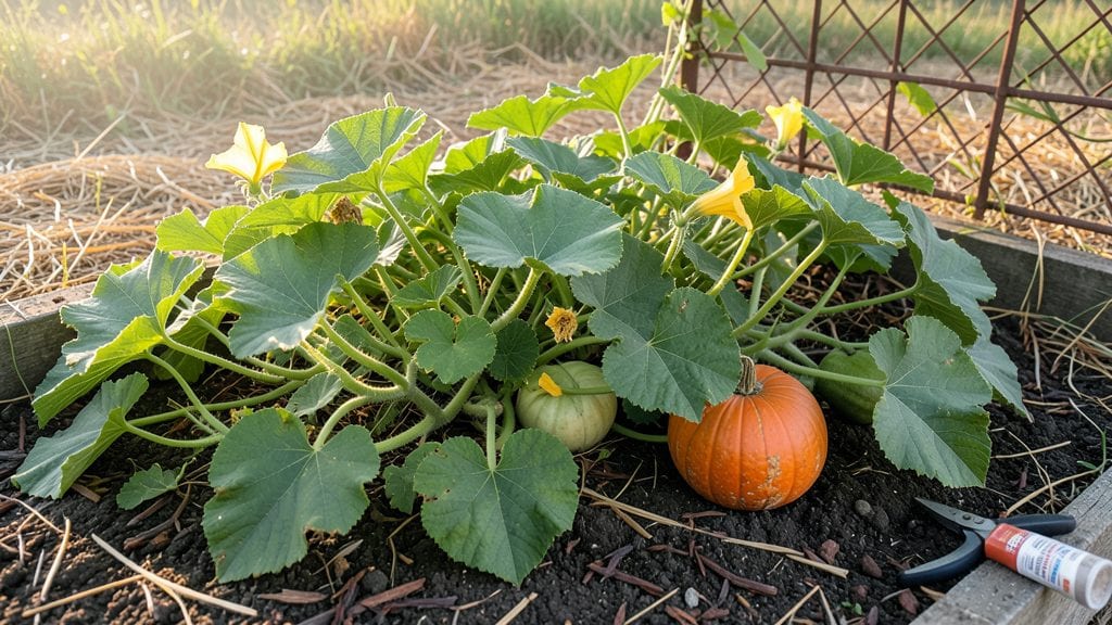Container Garden Pumpkin: Space-Saving Giant Harvest in 5-Gallon Pots