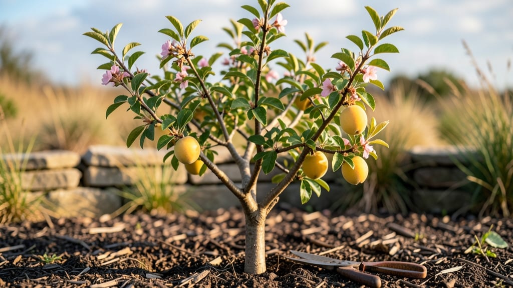Garden Gold Miniature Peach Tree: Compact Harvest in Small Spaces