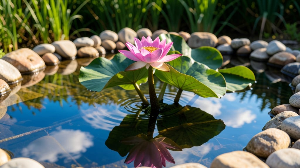 Water Lily Garden: Floating Serenity With Minimal Maintenance Needs